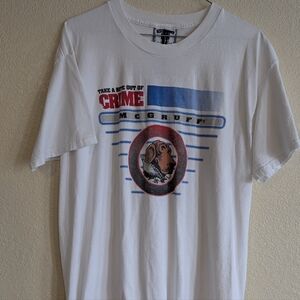 Lee White Mcgruff The Crim Dog Tee.